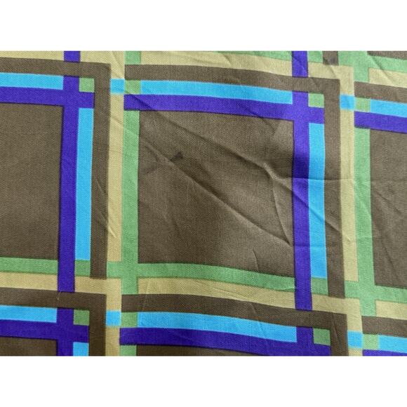 Vtg. Scarf Square Geometric 29” Color Block Career Multi-functional Art Deco MCM - Picture 6 of 6